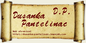 Dušanka Pantelinac vizit kartica